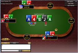 888 Poker Table View