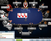 William Hill Poker Table View