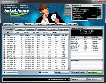Download Bet at Home Poker