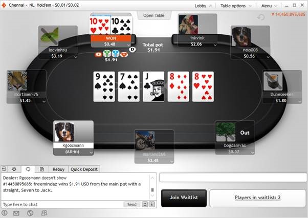 Spielgeld Pokerseiten Mit Chips Online Poker spielen