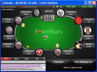 PokerStars Table View