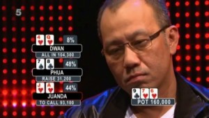 Phil Ivey and Andrew Robl spent a combined $2.5 million on bail money for his poker buddy Paul Phua (pictured here), but Phua remains in ICE custody with his son Darren in Las Vegas.