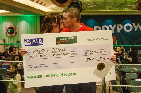 Patrick Clarke Irish Poker Open 2014