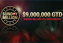 Sunday Million 9th Anniversary Tops $10 Million