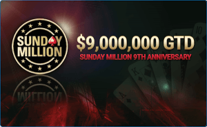 Sunday Million 9th anniversary PokerStars