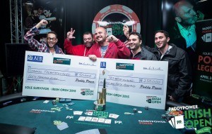 Ioannis Triantafyllakis wins the 2015 Irish Poker Open.