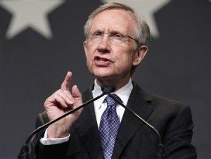 Sen. Harry Reid willing to ban online poker if required. 