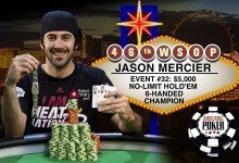 Mercier Wins Third WSOP Bracelet