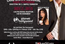 Chad Brown Memorial Poker Tournament Hosted by Maria Ho Slated for July 2