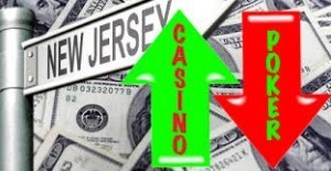 New Jersey online poker DGE revenues