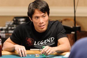 Jack Effel and Terrence Chan exchange harsh words after a WSOPE schedule change. (highstakesdb.com)