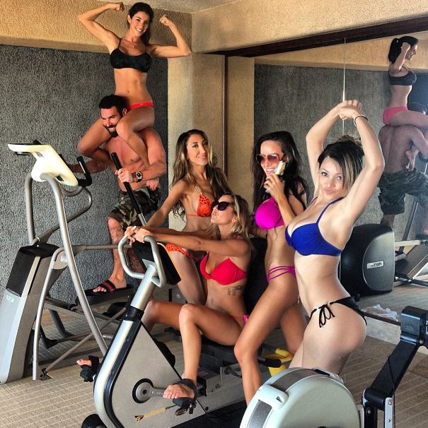 Dan Bilzerian $1.2 million LA to Vegas cycle bet.