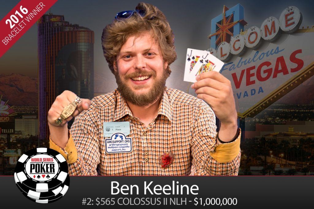 Ben Keeline Colossus II winner WSOP 2016