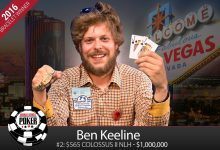 2016 World Series of Poker Daily Update: Colossus II Finds a Winner in Ben Keeline, Dealers Choice Goes to Lawrence Berg