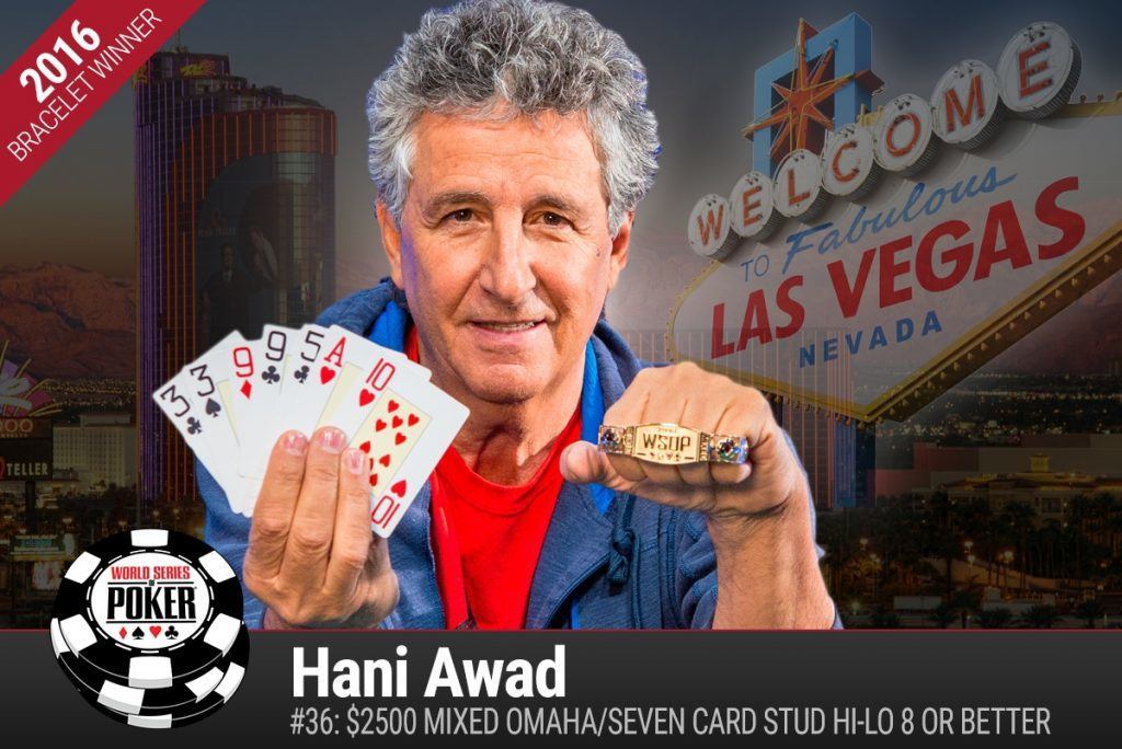 Hani Awad WSOP 2016