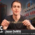 Jason Dewitt Millionaire Maker WSOP 2016