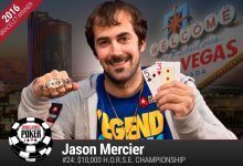 2016 World Series of Poker Daily Update:  Jason Mercier Having Summer of His Life