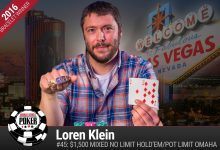 2016 World Series of Poker Daily Update:  Towner and Klein First Firsts, Negreanu and Hellmuth Dig for Gold