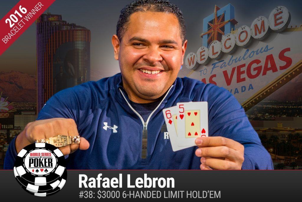 Rafael Lebron WSOP 2016