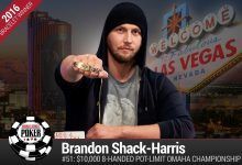 2016 World Series of Poker Daily Update: Brandon Shack-Harris Does It Again, $50K PPC Has Seiver Out Front