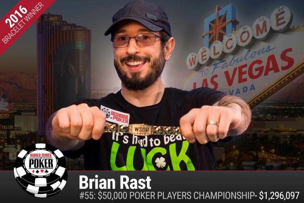 Brian Rast WSOP 2016