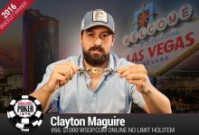 2016 World Series of Poker Daily Update: Maguire Takes Online Event, McKeehen Off to Great Start in Main