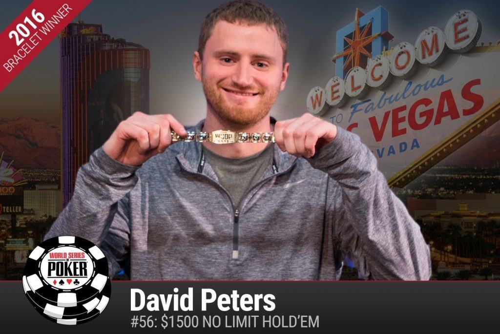 David Peters WSOP 2016