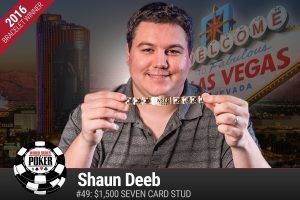 Shaun Deeb WSOP 2016