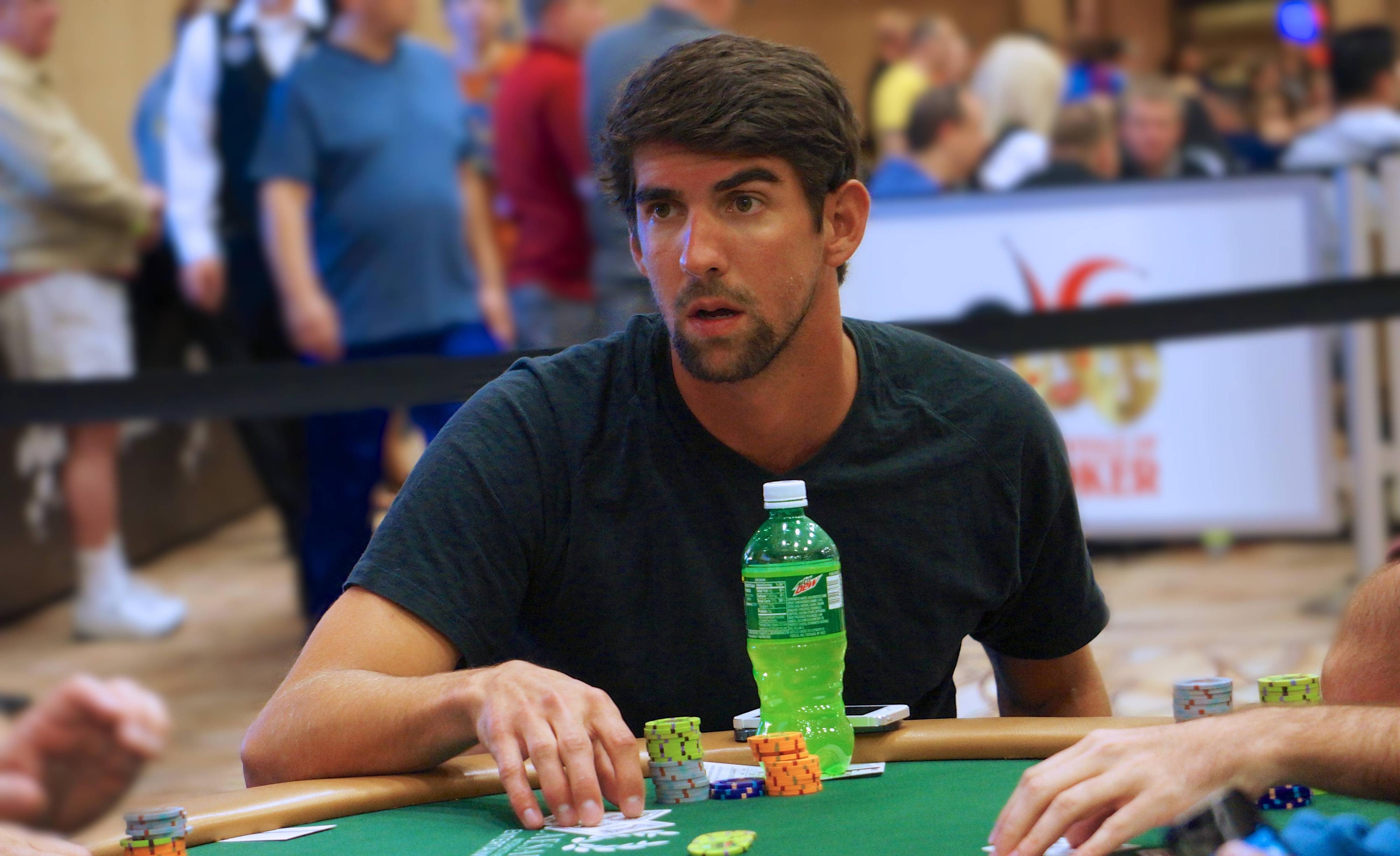Michael Phelps Big Game Big Give poker event.