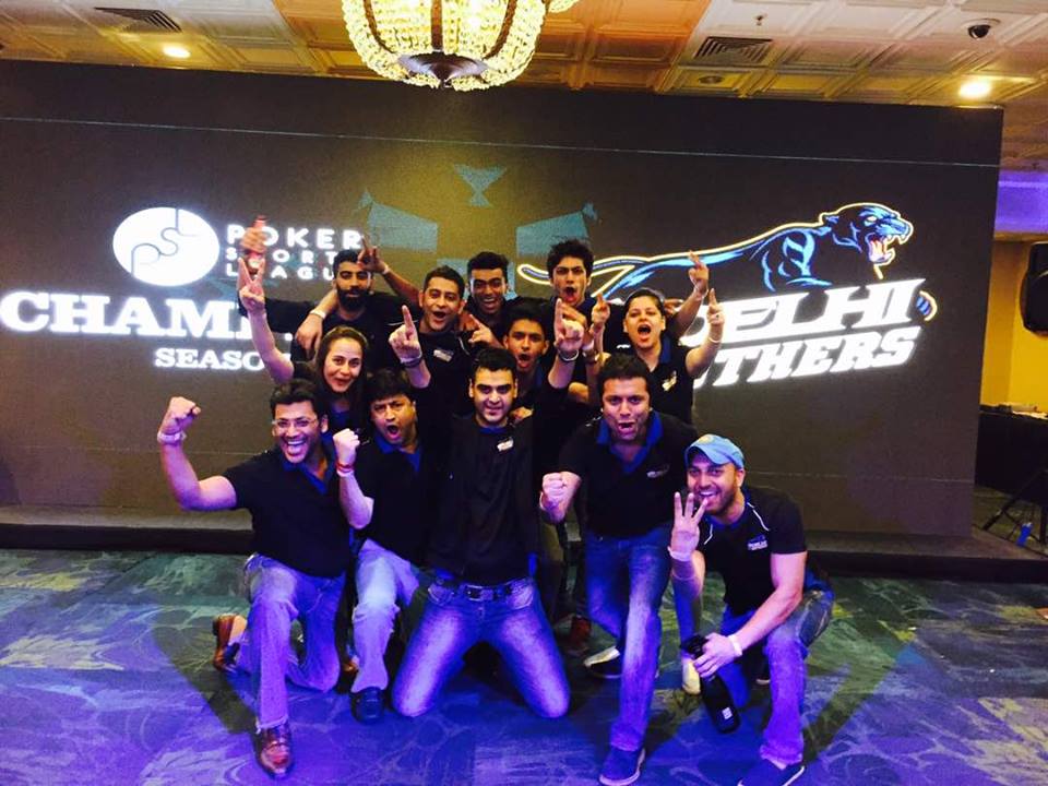 Delhi Panthers win Poker Sports League. 