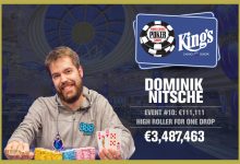 Dominik Nitsche Banks Record Win in WSOPE’s High Roller for One Drop