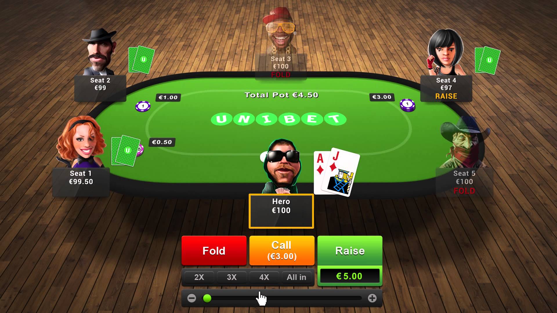 Unibet Poker. 