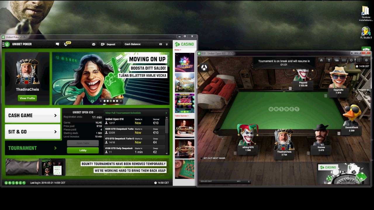 Unibet.fr liquidity sharing.