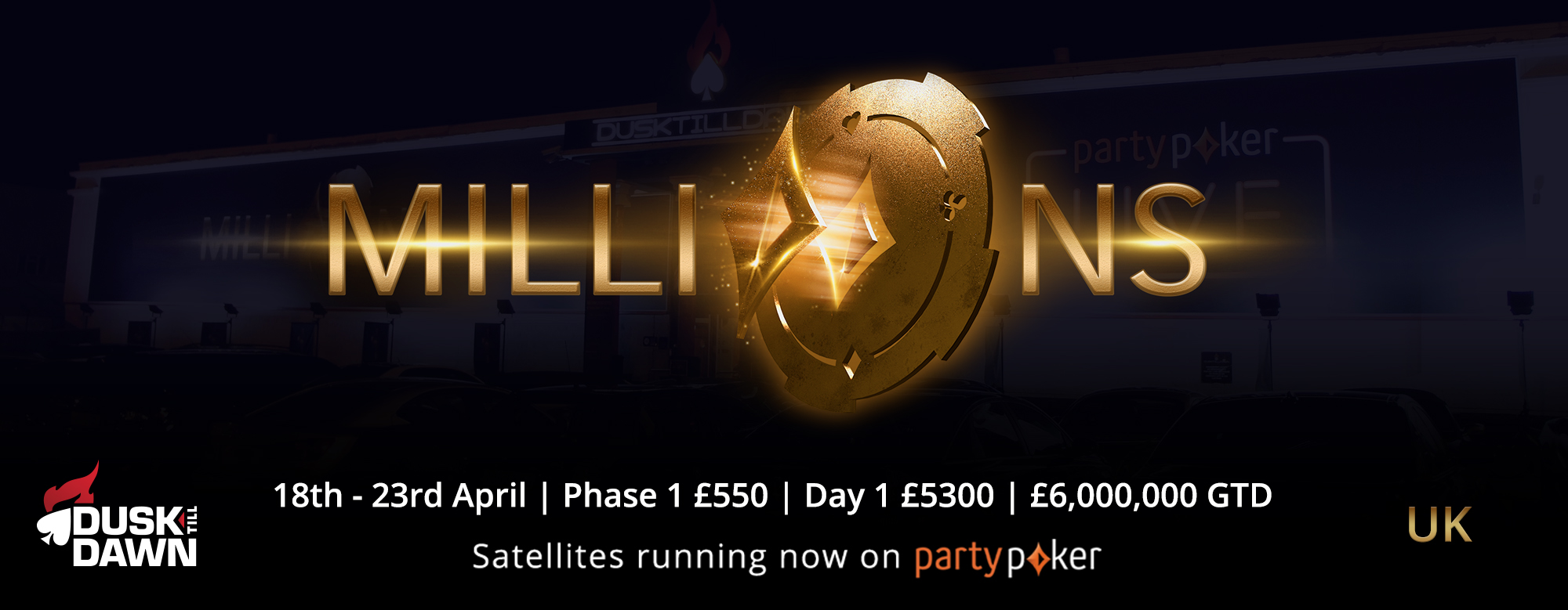 Partypoker Millions Dusk Till Dawn.