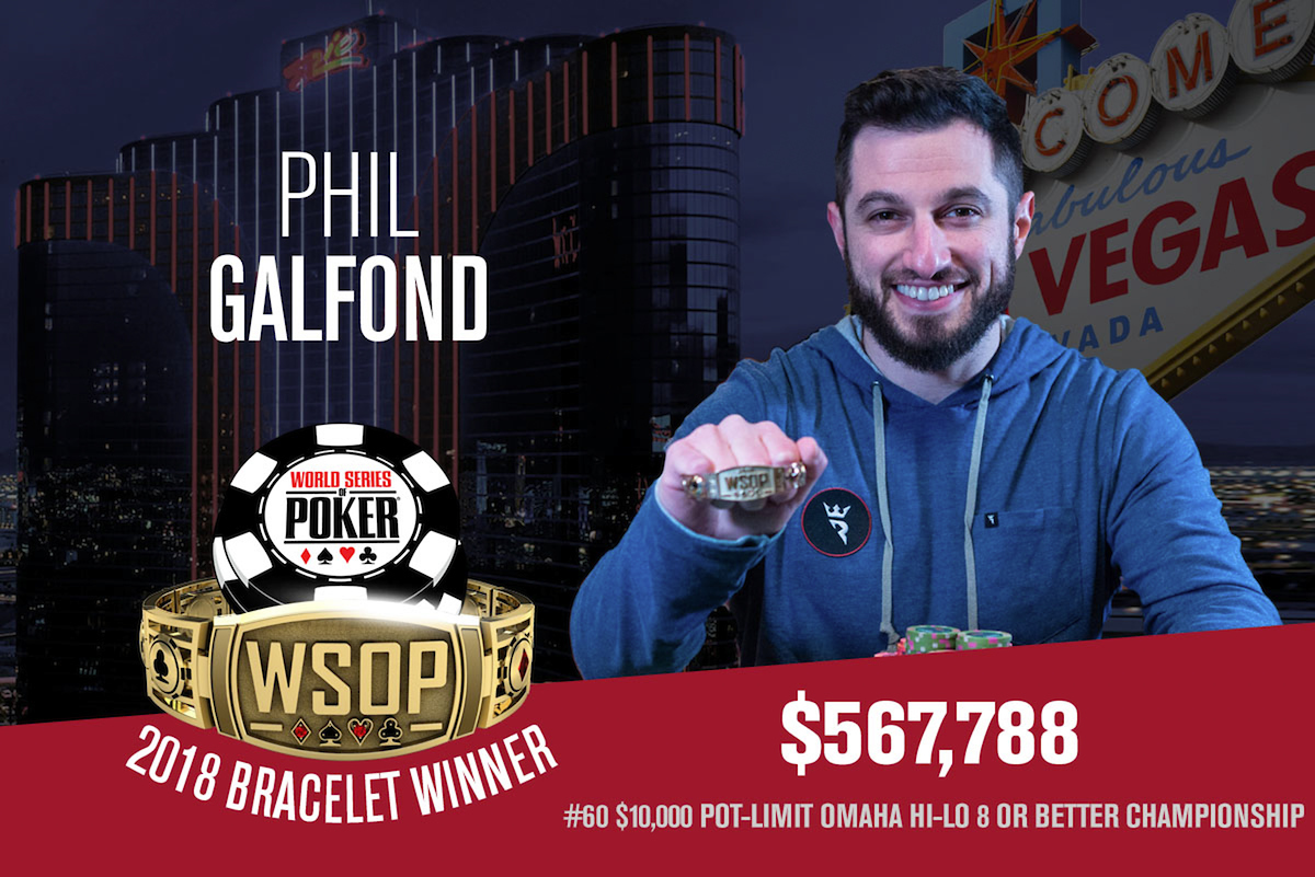 Phil Galfond $10,000 Pot Limit Omaha Hi-Lo 8 or Better Championship.