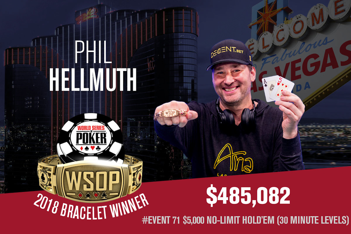 Phil Hellmuth WSOP win.