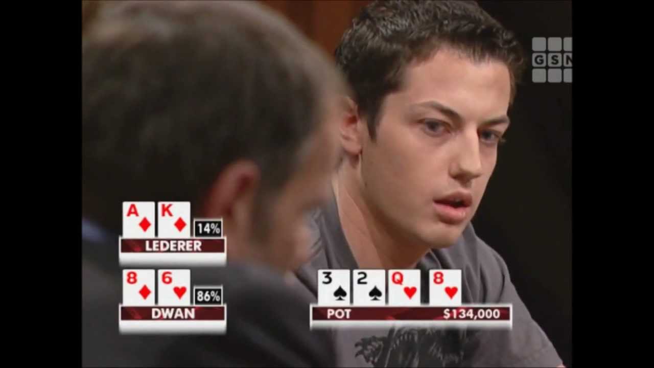 Tom Dwan High Stakes Poker.