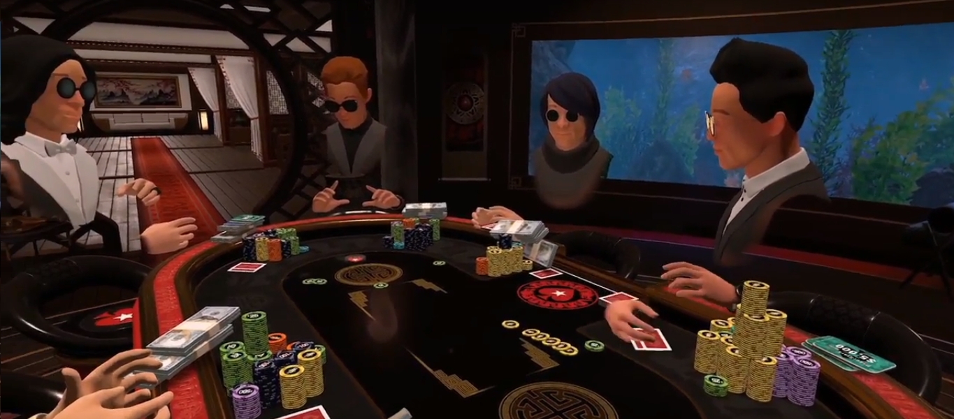 VR poker PokerStars