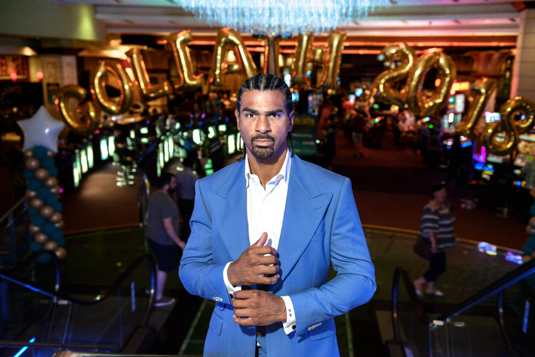 David Haye poker