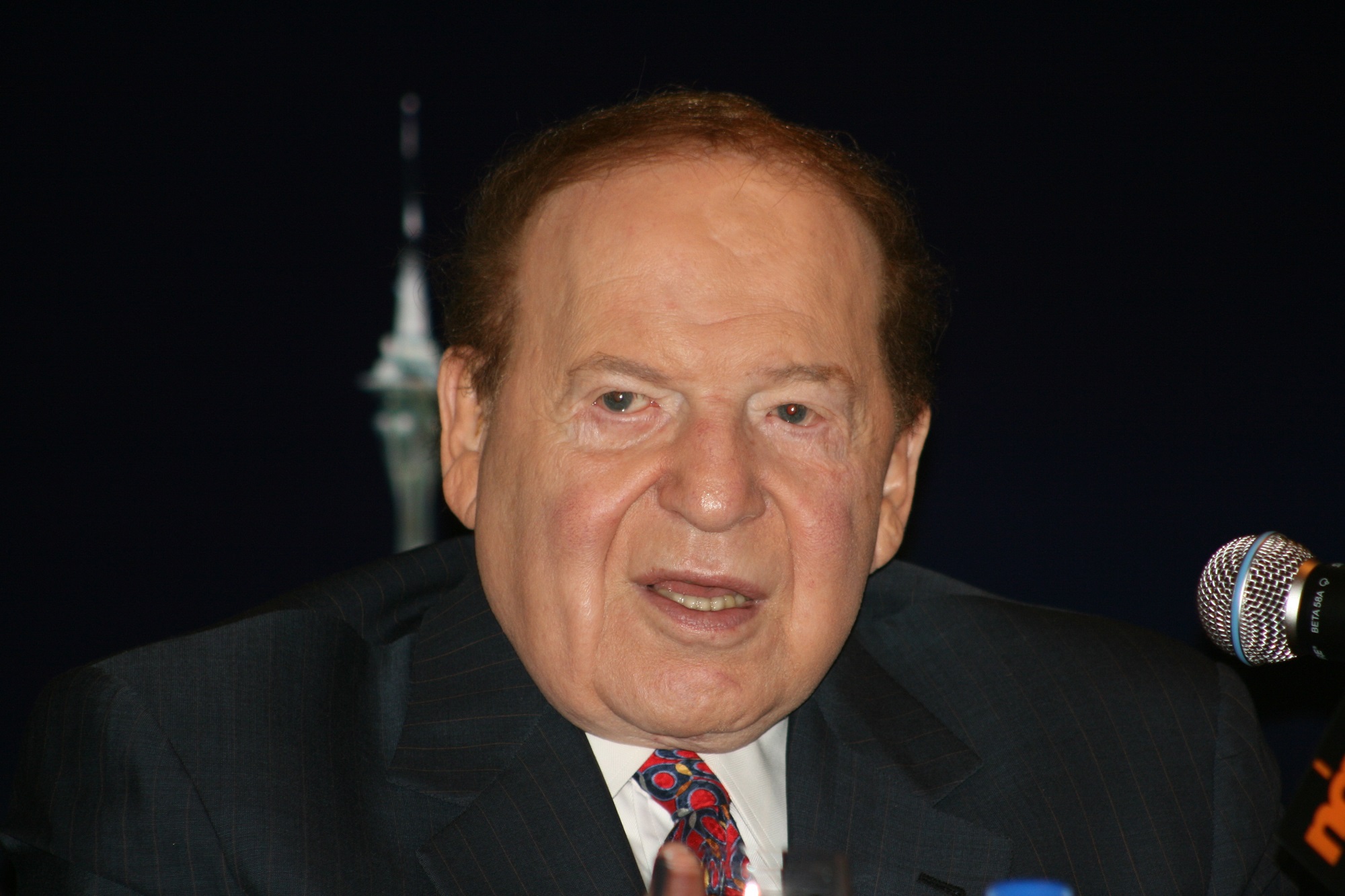 US online gaming opponent Sheldon Adelson